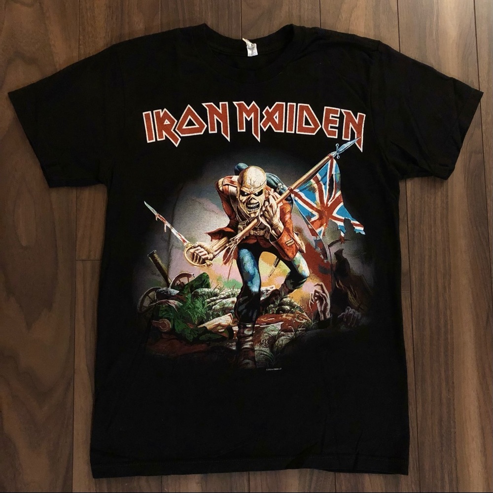Iron Maiden The Trooper 2010 Band T-shirt Unisex Mens Womens